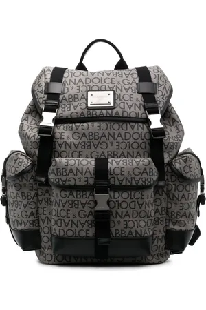 Dolce & Gabbana Jacquard-Rucksack mit Logo