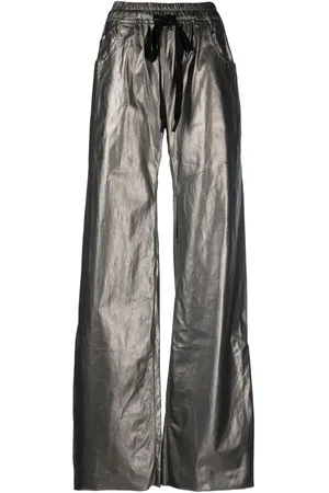 ISAAC SELLAM EXPERIENCE Lederhose mit Kordelzug