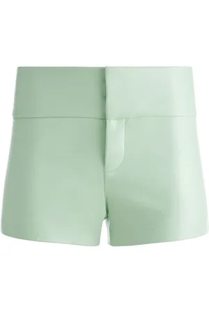 ALICE+OLIVIA Shorts aus Faux-Leder