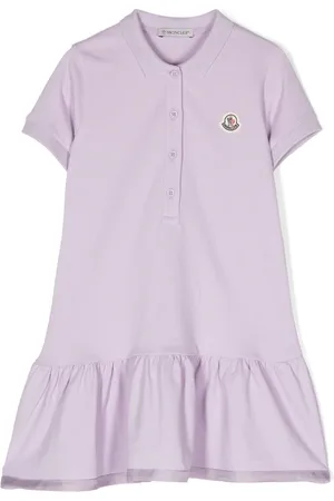 Moncler Kleid mit Logo-Patch