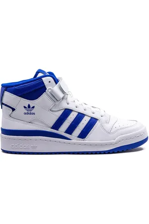 adidas Forum Mid White/Royal Sneakers