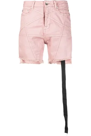 Rick Owens Shorts mit ausgefranstem Saum