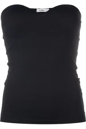 AMIR SLAMA Trägerloses Top