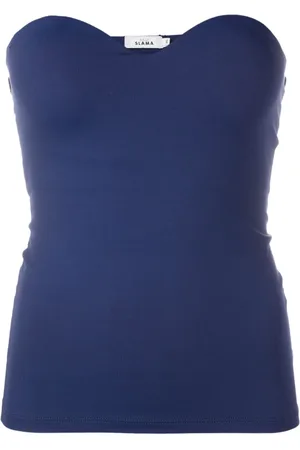 AMIR SLAMA Trägerloses Top