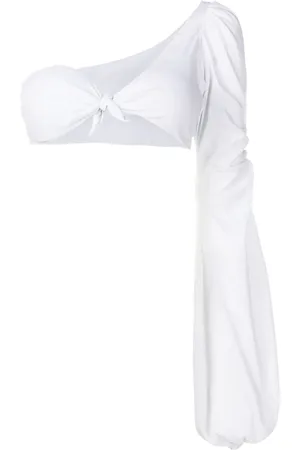 AMIR SLAMA One-Shoulder-Top