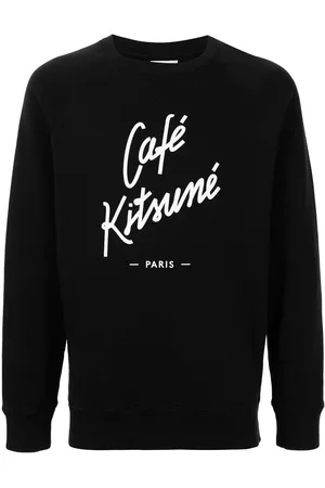 Café Kitsuné Sweatshirt mit Logo-Print