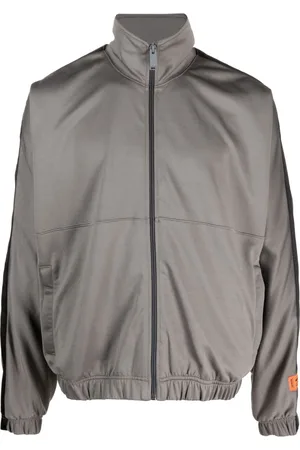 Heron Preston Sweatshirtjacke mit Logo-Patch