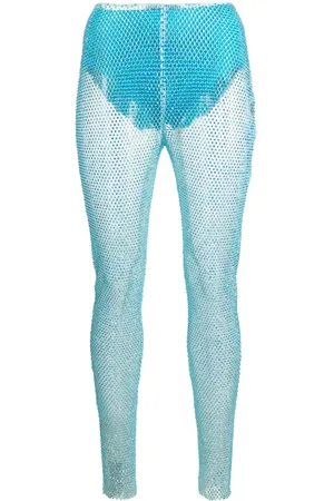 GIUSEPPE DI MORABITO Leggings im Metallic-Look
