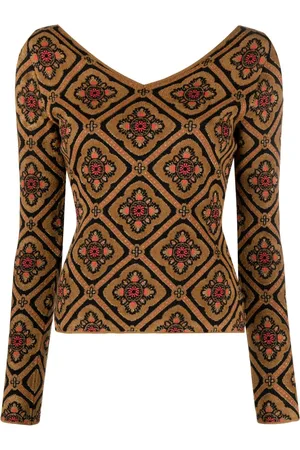 Etro Pullover mit Blumen-Jacquard