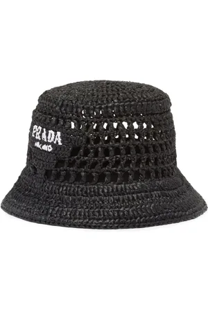 Prada Fischerhut aus Bast