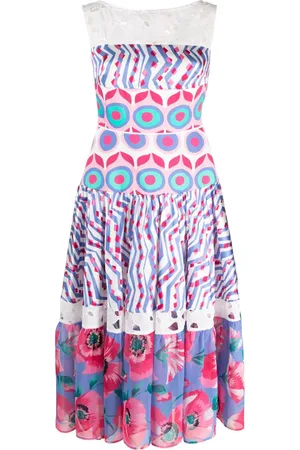TALBOT RUNHOF Kleid mit Kontrasteinsätzen