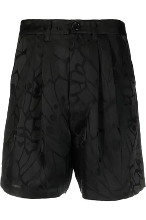 ANINE BING Florale Shorts aus Seide