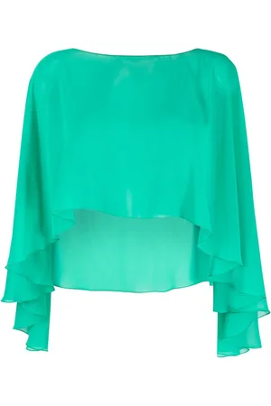 BLANCA Transparentes Cropped-Top