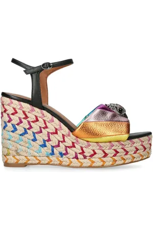 Kurt Geiger Kensington Espadrilles mit Metallic-Garn 105mm
