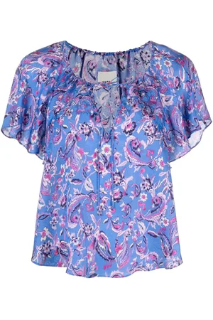 Isabel Marant Penelope Bluse mit Blumen-Print