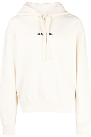 Jil Sander Hoodie mit Logo-Print
