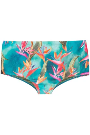 Lygia & Nanny Badeshorts mit Strelitzien-Print