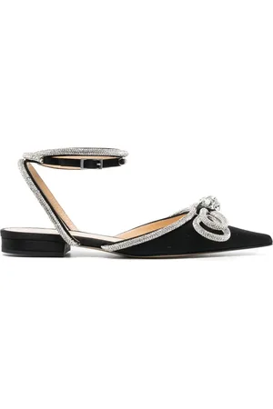 Mach & Mach Ballerinas mit doppelter Schleife