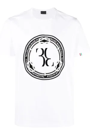 BILLIONAIRE T-Shirt mit Logo-Print