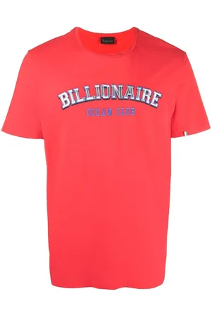 BILLIONAIRE T-Shirt mit Logo-Print