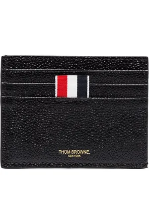 Thom Browne Kartenetui aus strukturiertem Leder