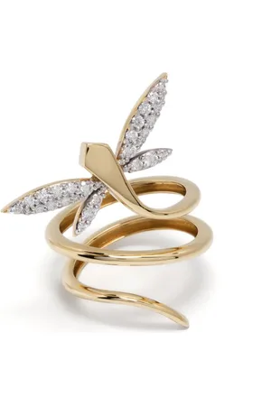 ANAPSARA 18kt Gelbgoldring mit Diamanten