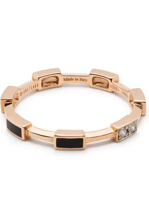 ANAPSARA 18kt Rotgoldring mit Diamanten
