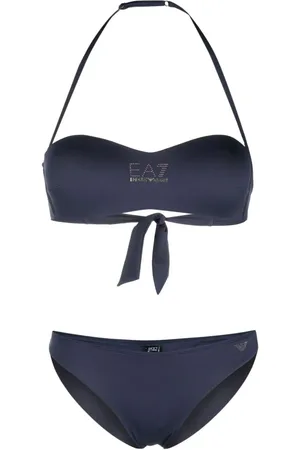 EA7 Bikini mit Logo-Detail