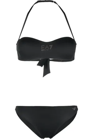 EA7 Bikini mit Logo-Detail