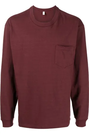 SUICOKE Langarmshirt mit Rundhalsausschnitt