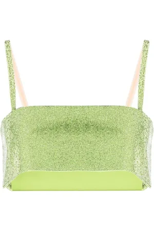 Nué Notes Charlotte Cropped-Top mit Strass
