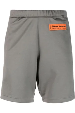 Heron Preston Joggingshorts mit Logo-Patch