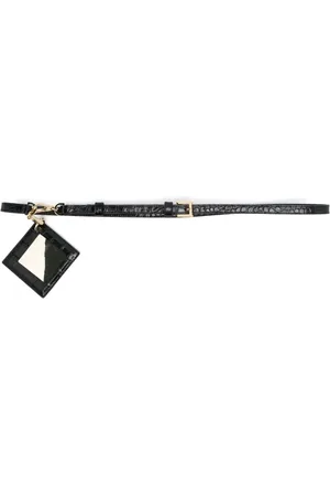 Tory Burch Gürtel mit Kroko-Effekt