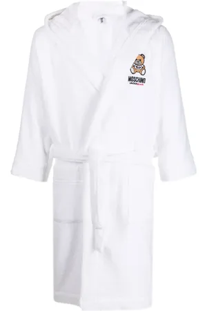 Moschino Bademantel mit Teddy-Patch