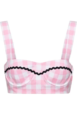 Prada Bralet mit Vichy-Karo