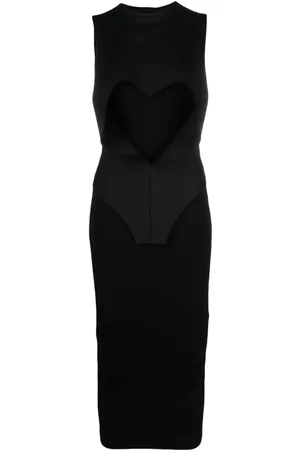 Botter Geripptes Midikleid
