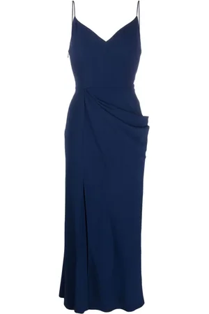 Alexander McQueen Drapiertes Midikleid