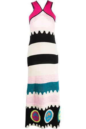BARROW Jacquard-Kleid mit Logo