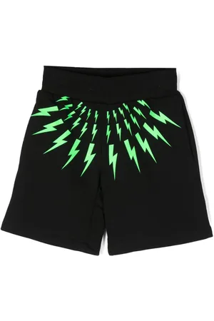 Neil Barrett Joggingshorts mit Blitz-Print
