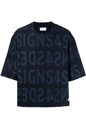 4SDESIGNS T-Shirt mit Logo-Print