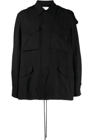 4SDESIGNS Jacke mit Kontrasteinsatz