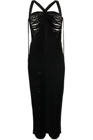 ANDREADAMO Ärmelloses Strickkleid