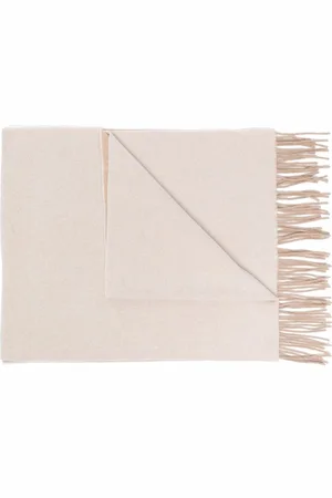 Ganni Gestrickter Schal mit Fransen