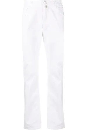 BILLIONAIRE Halbhohe Straight-Leg-Jeans