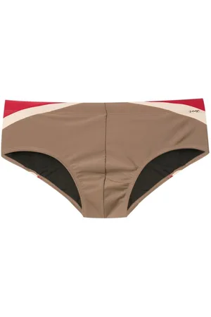 AMIR SLAMA Badehose mit seitlichen Streifen