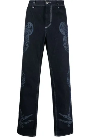 Charles Jeffrey Loverboy Jeans mit weitem Bein