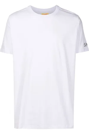 AMIR SLAMA T-Shirt mit Three Heads-Print