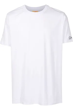 AMIR SLAMA T-Shirt mit Angel Demon-Print