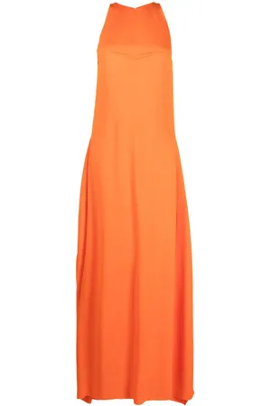 Lanvin Maxikleid mit Rüschen
