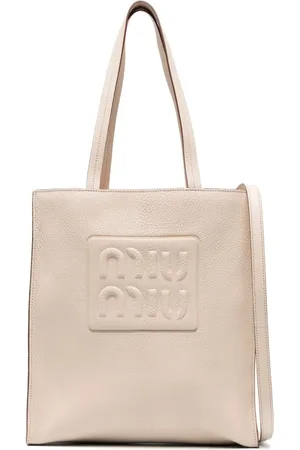Miu Miu Shopper aus Madras-Leder
